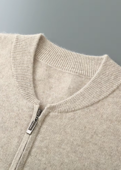 Pure Extra-Fine Merino Wool V-Neck Cardigan | Castielli