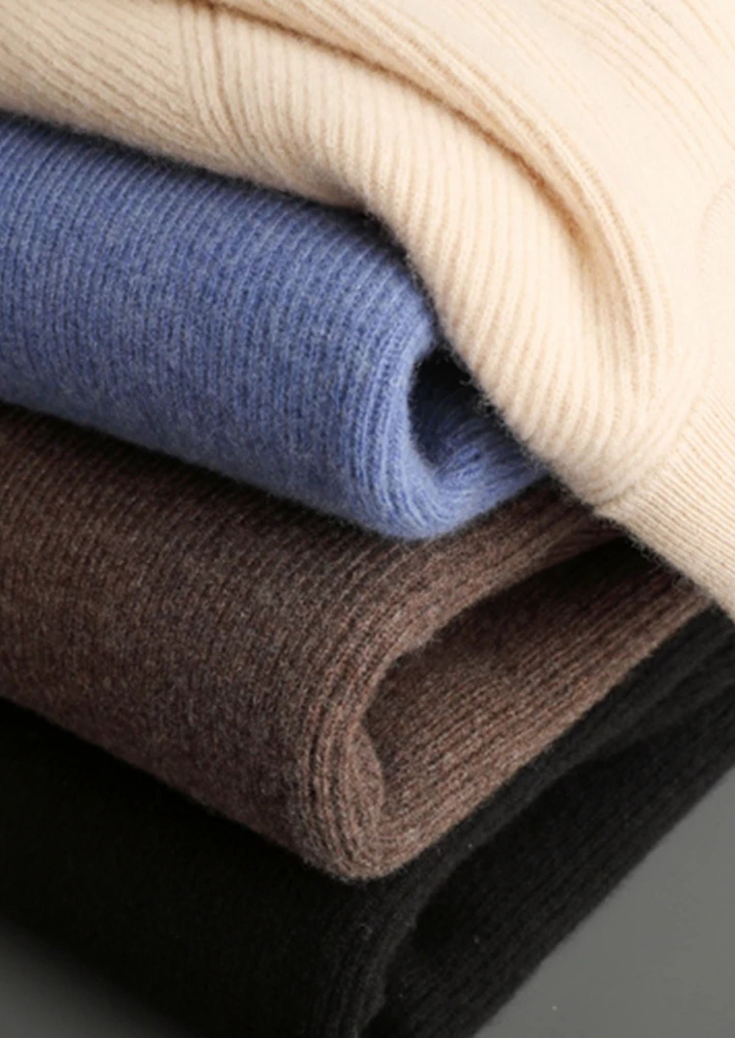 Pure Extra-Fine Merino Wool Ribbed Zip Cardigan | Castielli
