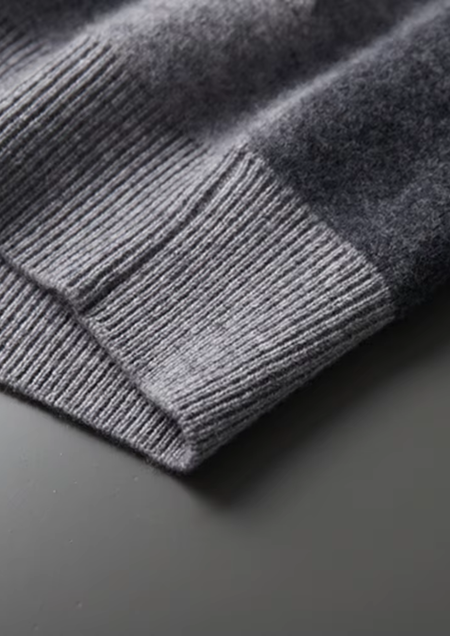 Premium Cashmere Dark Gray Torino Leisure Set | Castielli