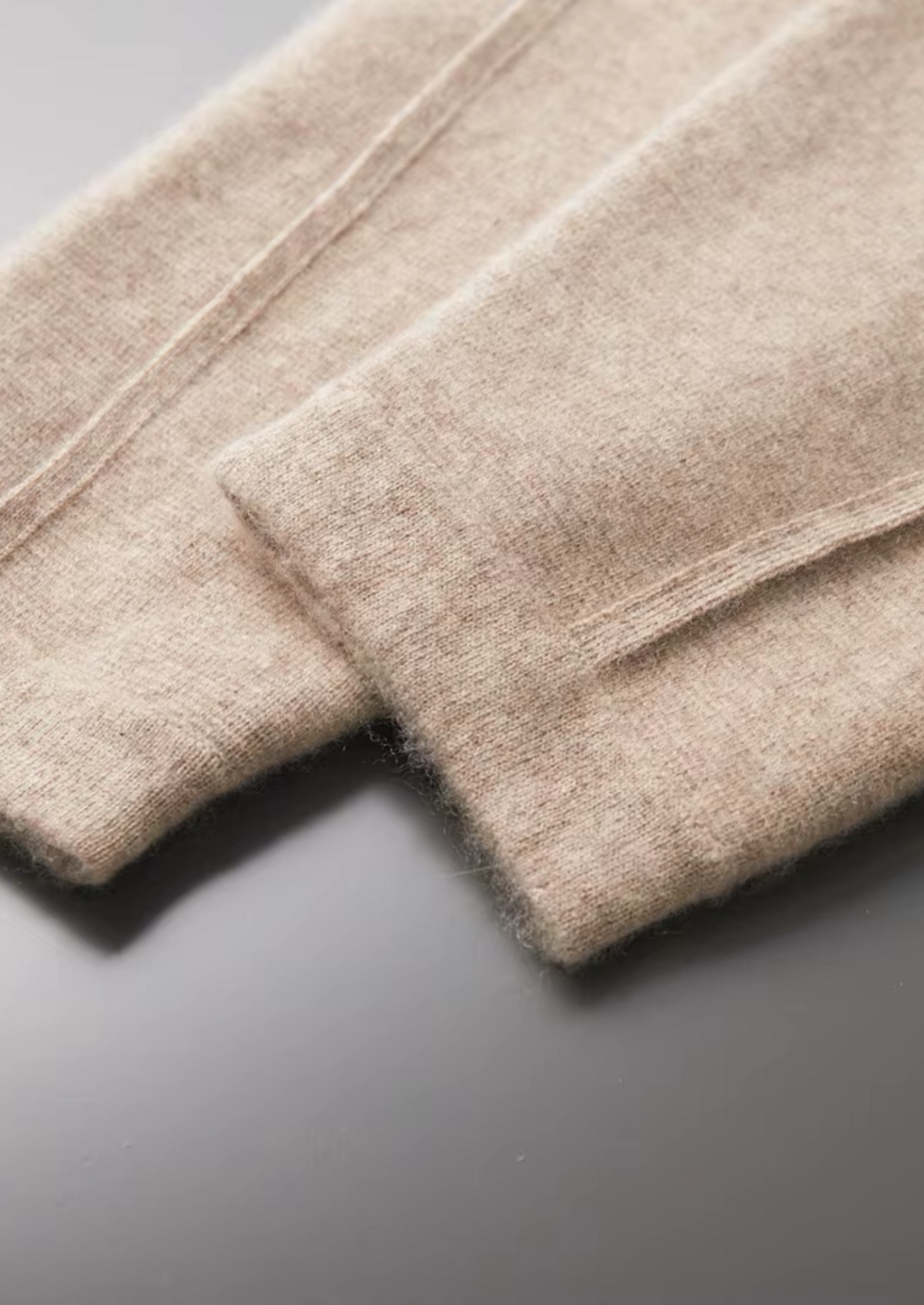 Premium Cashmere Slim Trousers | Castielli
