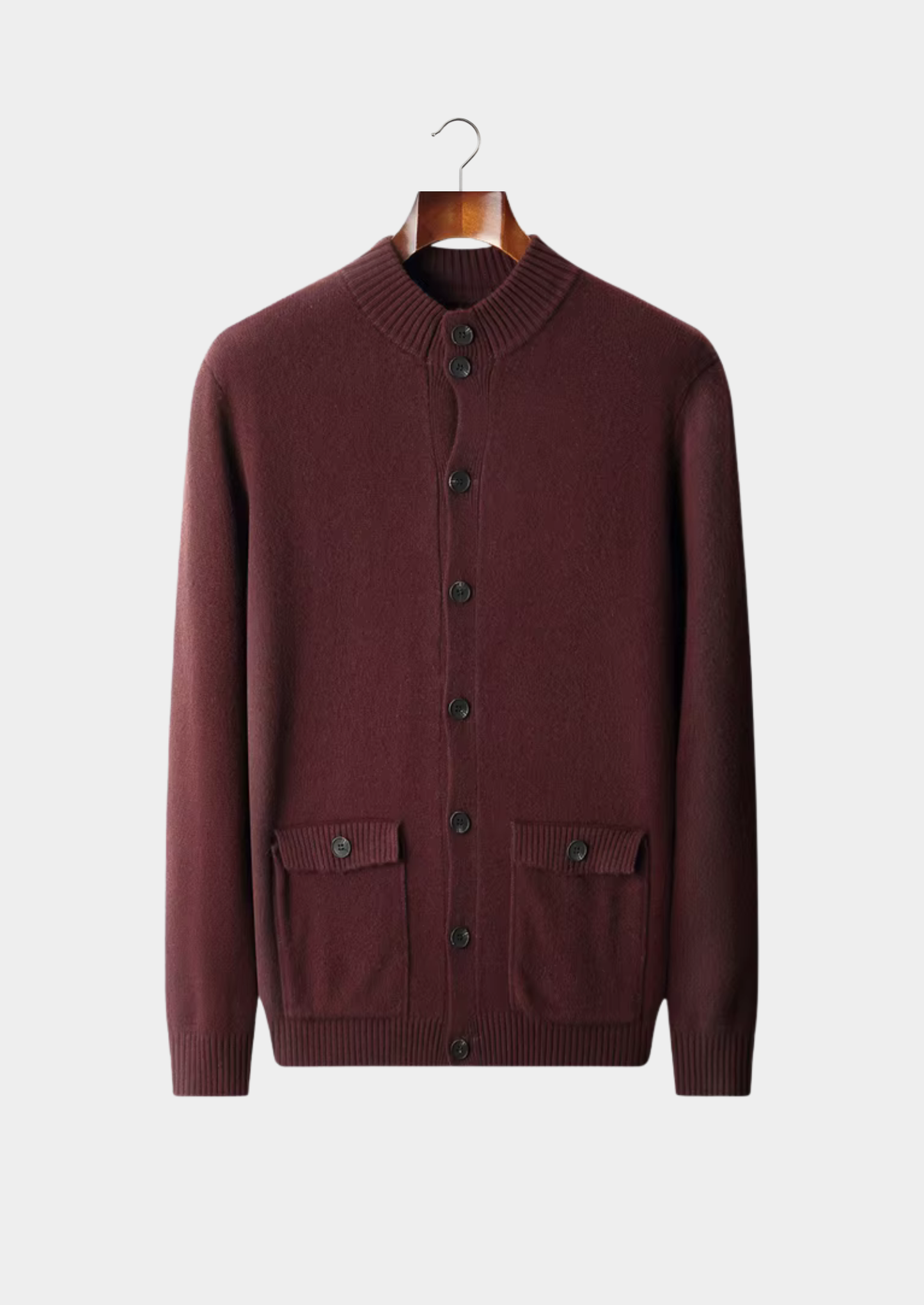 Pure Extra-Fine Merino Wool Button Cardigan | Castielli