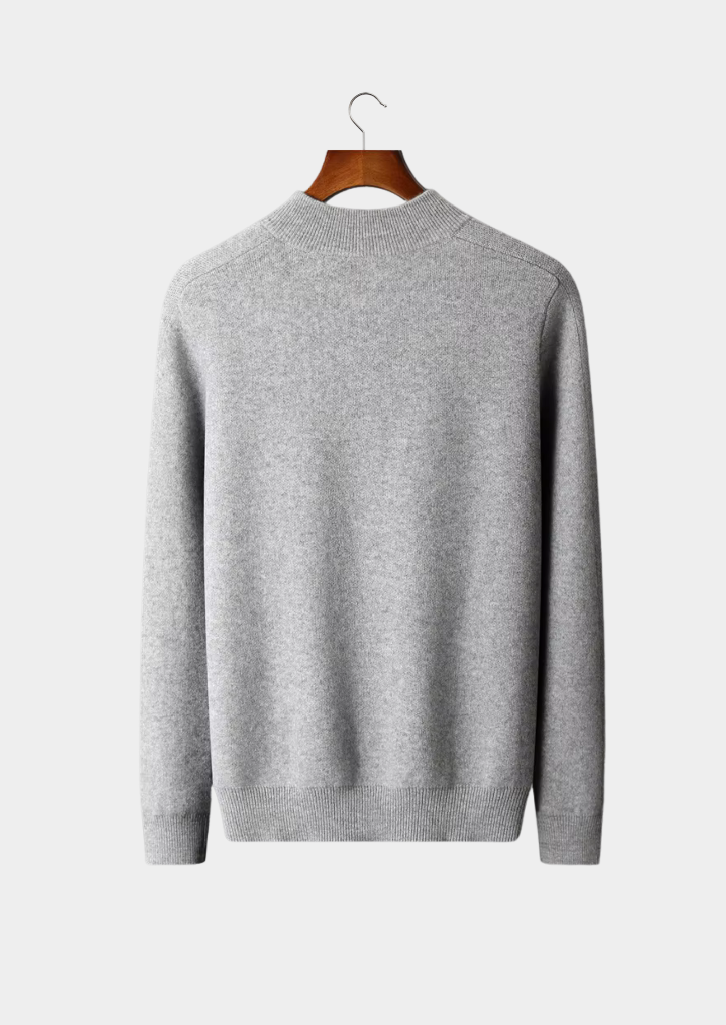 Premium Cashmere Essential Half-Zip Sweater | Castielli