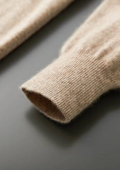 Pure Extra-Fine Merino Wool Classic V-Neck Sweater | Castielli