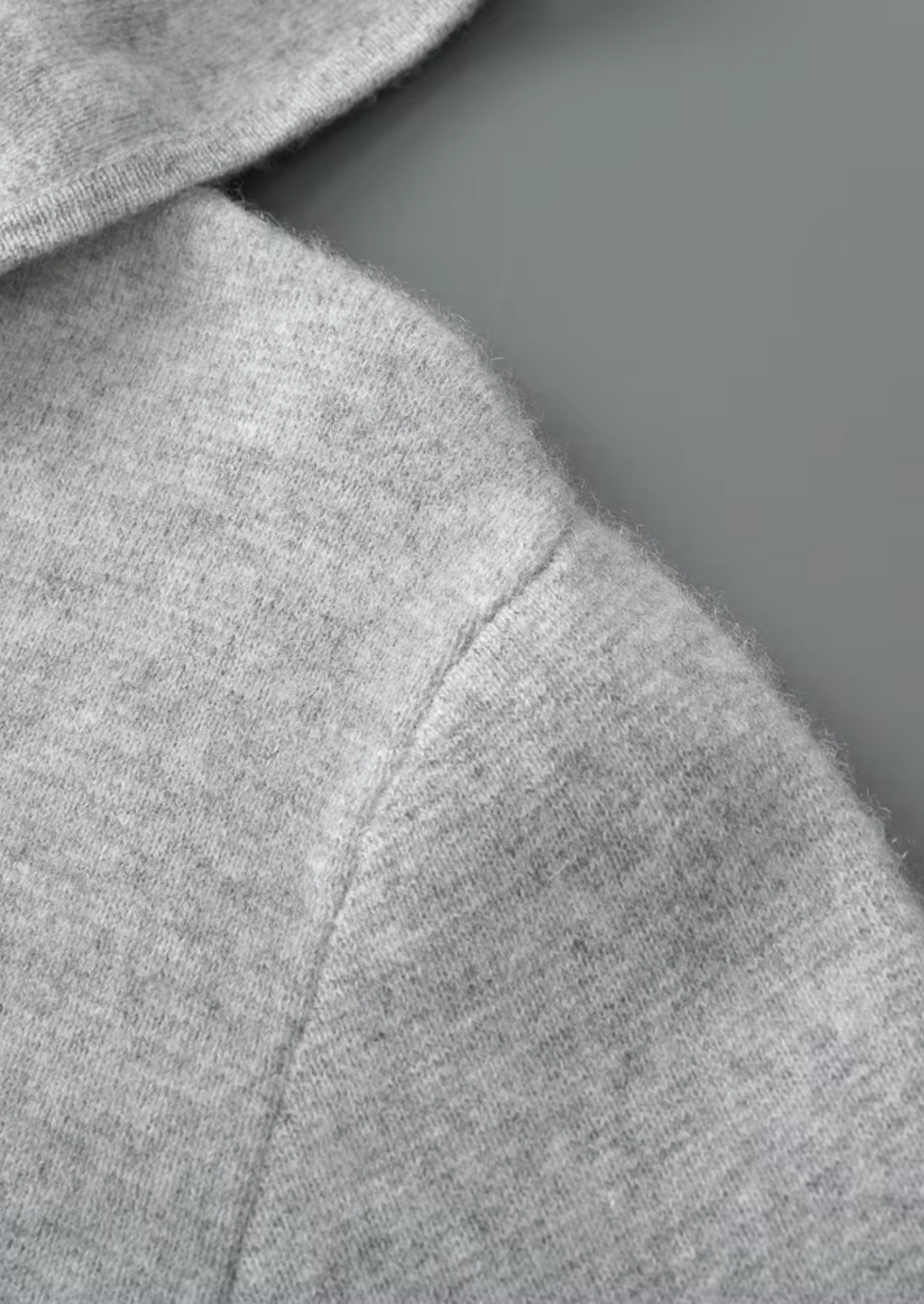 Pure Extra-Fine Merino Wool Zipper Hoodie | Castielli
