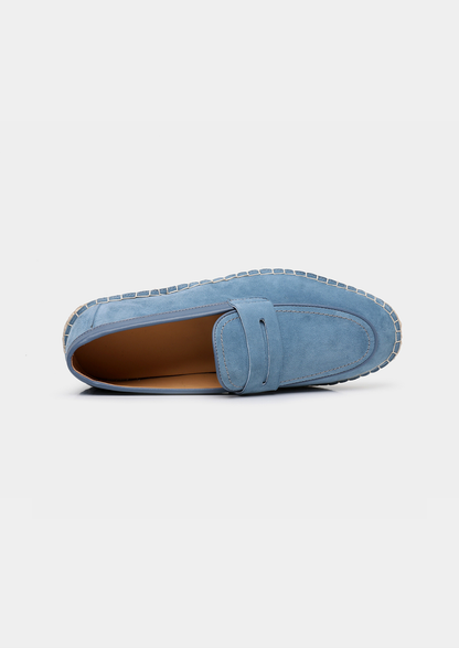 Penny Seaside Espadrilles - Light Blue | Castielli
