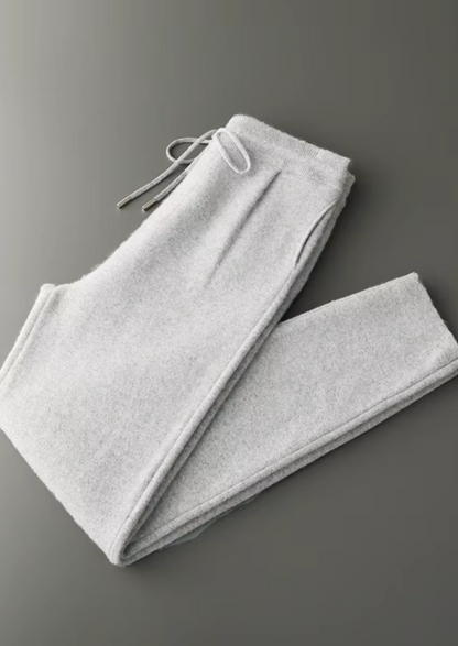 Premium Cashmere Pleated Trousers | Castielli