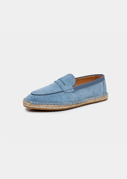 Penny Seaside Espadrilles - Light Blue | Castielli