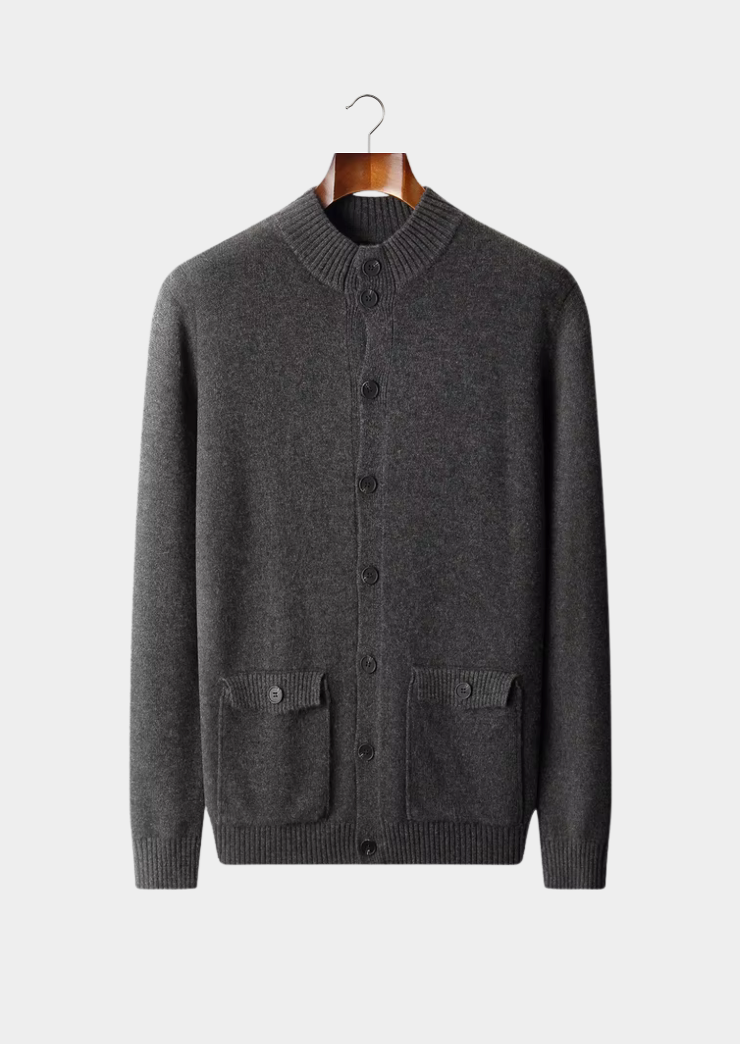 Pure Extra-Fine Merino Wool Button Cardigan | Castielli
