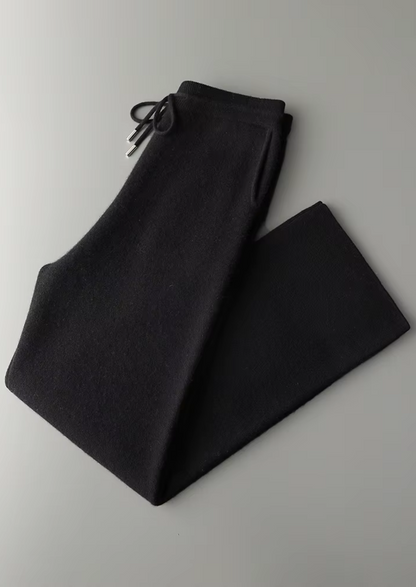 Premium Cashmere Relaxed Trousers | Castielli