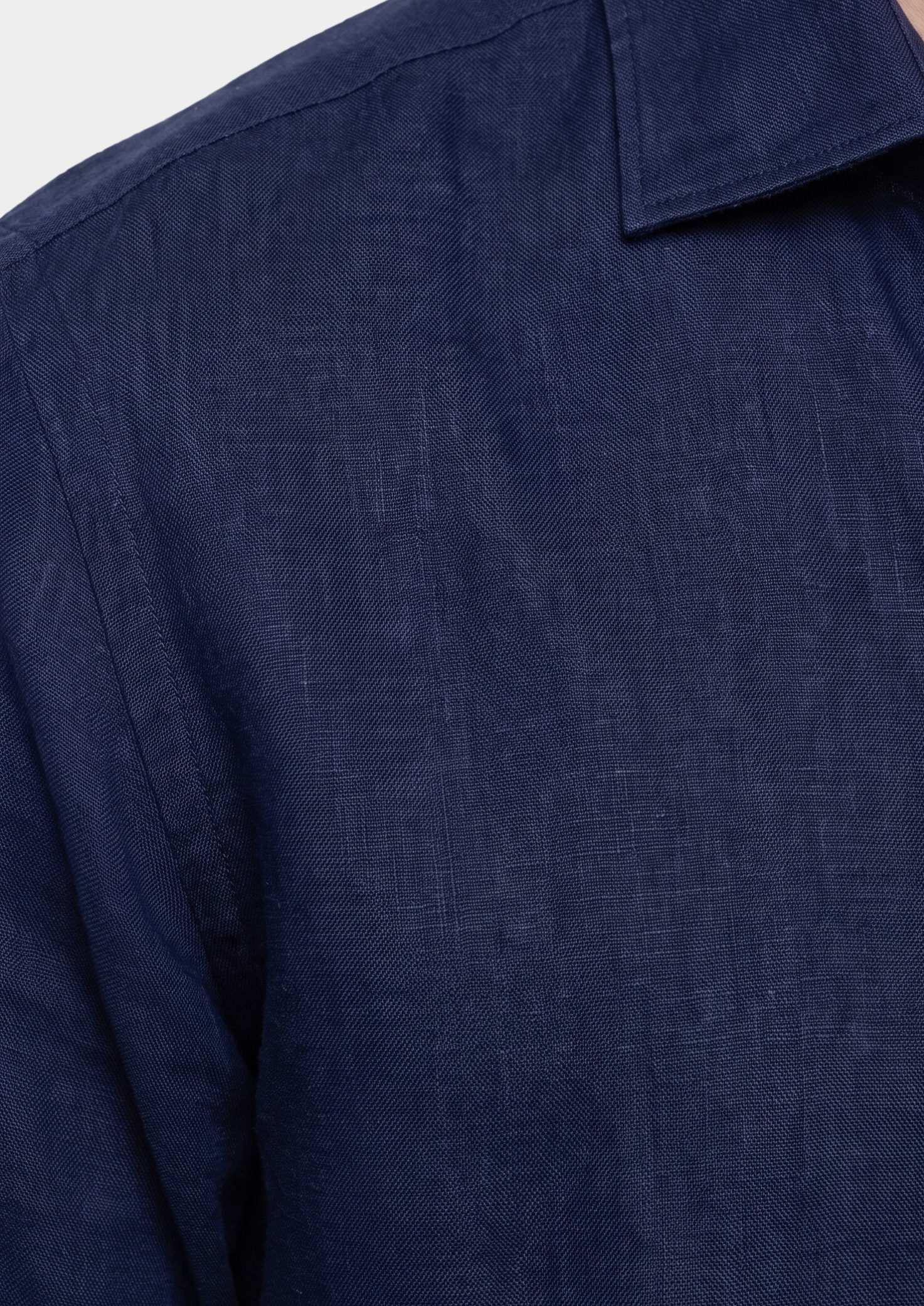 Amalfi Coastal Shirt - Navy Blue | Castielli