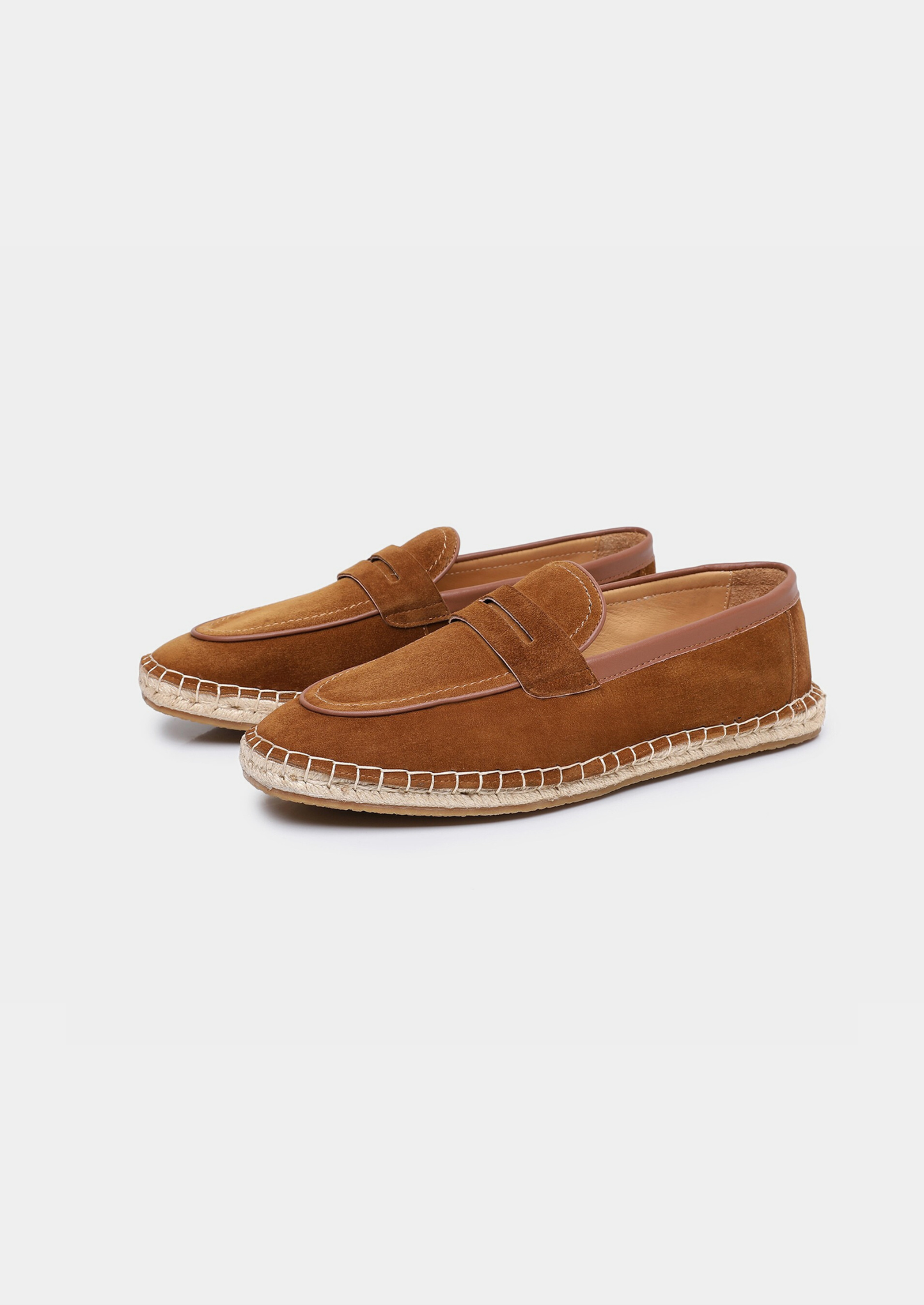 Penny Seaside Espadrilles - Caramel | Castielli