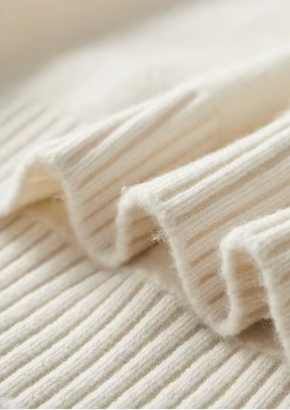 Pure Extra-Fine Merino Wool Classic Button Sweater | Castielli