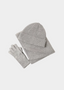 Pure Extra-Fine Merino Wool Wintertime Essentials - Light Gray