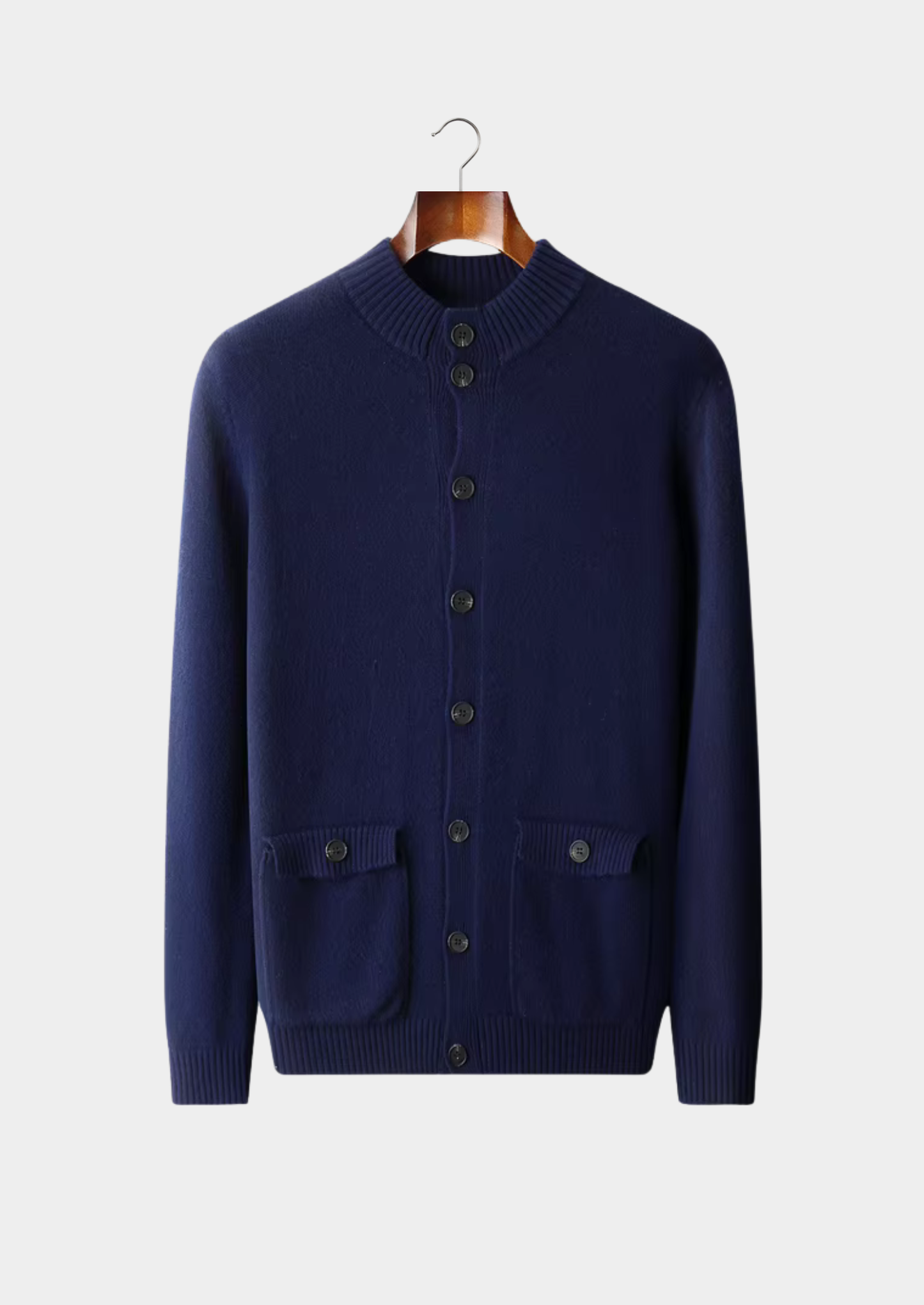 Pure Extra-Fine Merino Wool Button Cardigan | Castielli
