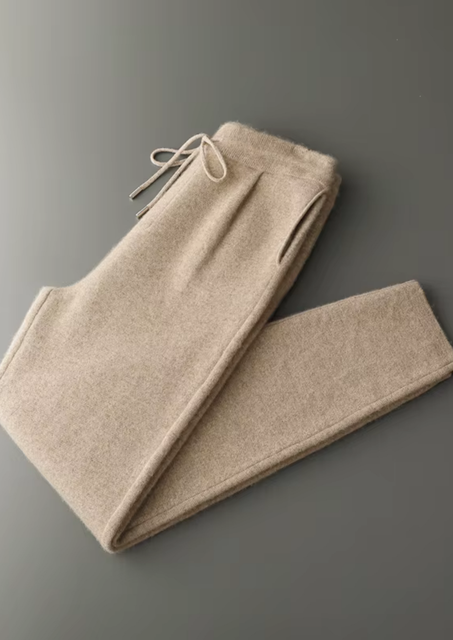 Premium Cashmere Pleated Trousers | Castielli