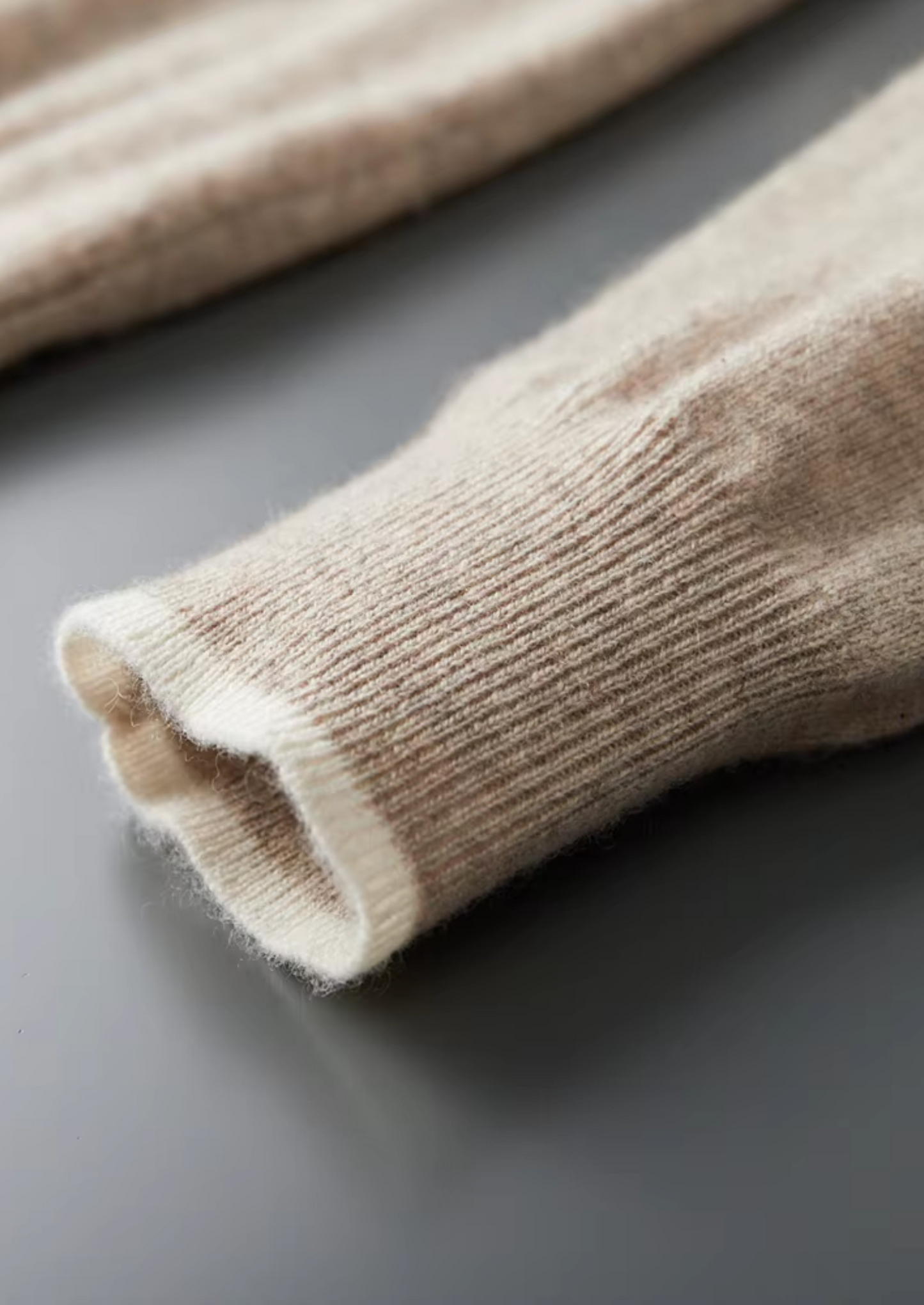 Premium Cashmere Two Tone Button Polo | Castielli
