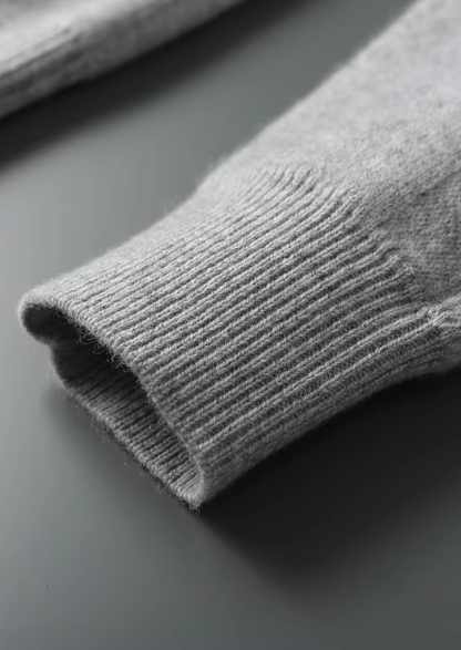 Premium Cashmere Essential Half-Zip Sweater | Castielli