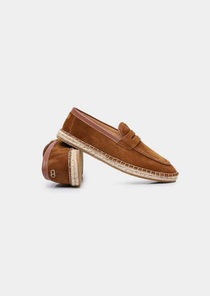 Penny Seaside Espadrilles - Caramel | Castielli