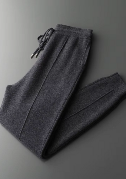 Pure Extra-Fine Merino Wool Leisure Joggers | Castielli