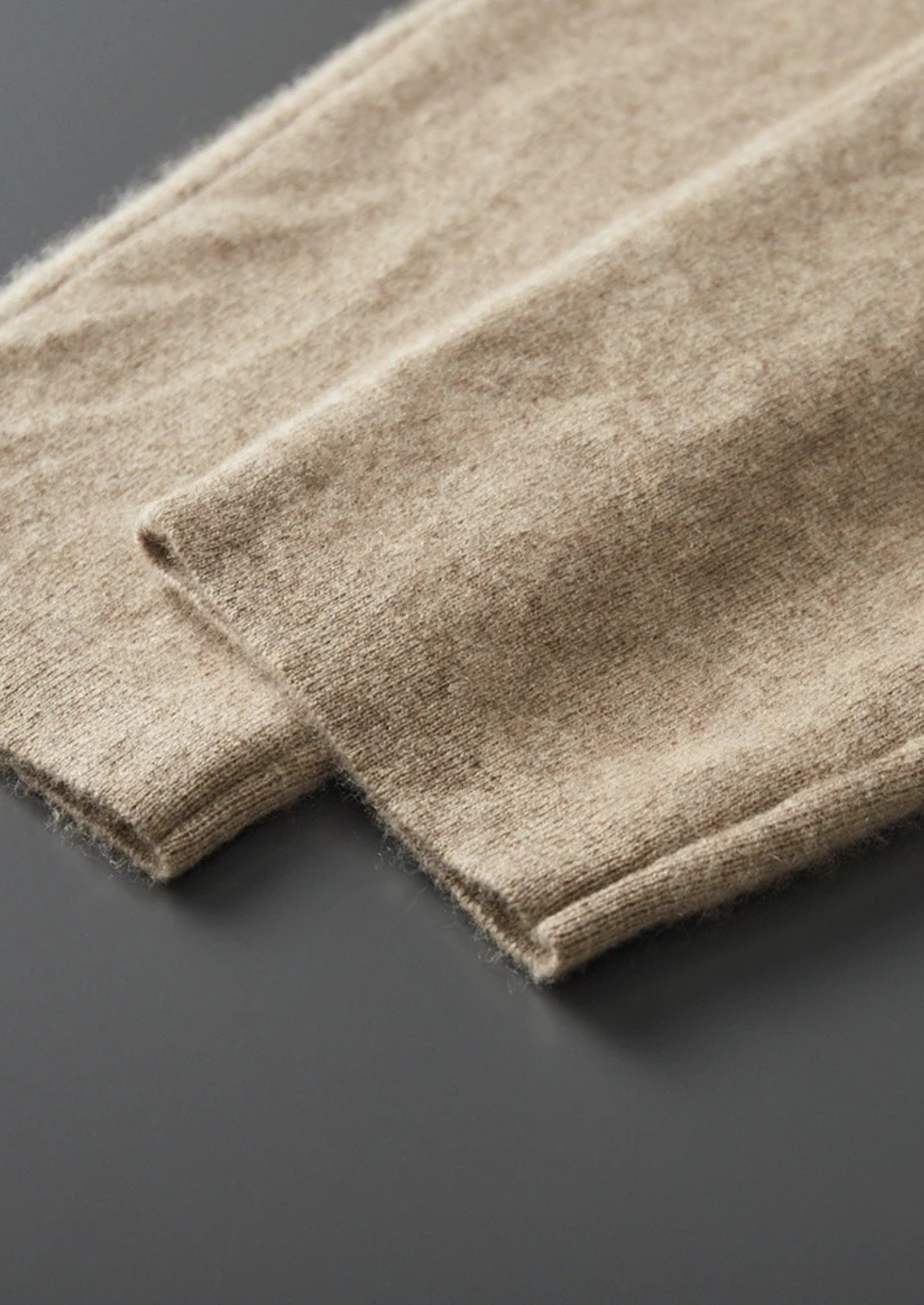 Premium Cashmere Sand Denis Leisure Set | Castielli