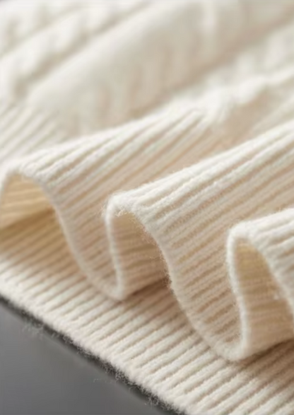 Pure Extra-Fine Merino Wool Striped Half-Zip Sweater | Castielli