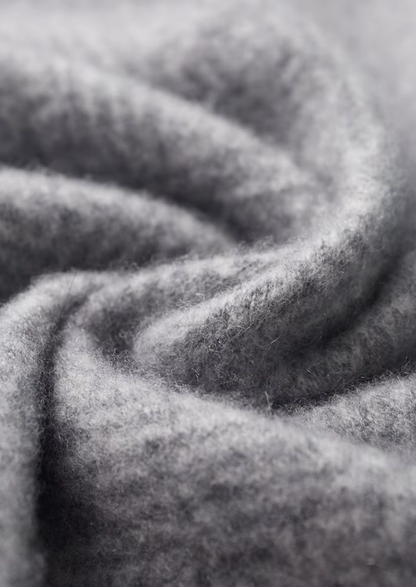 Premium Cashmere Patterned Half-Zip Sweater | Castielli