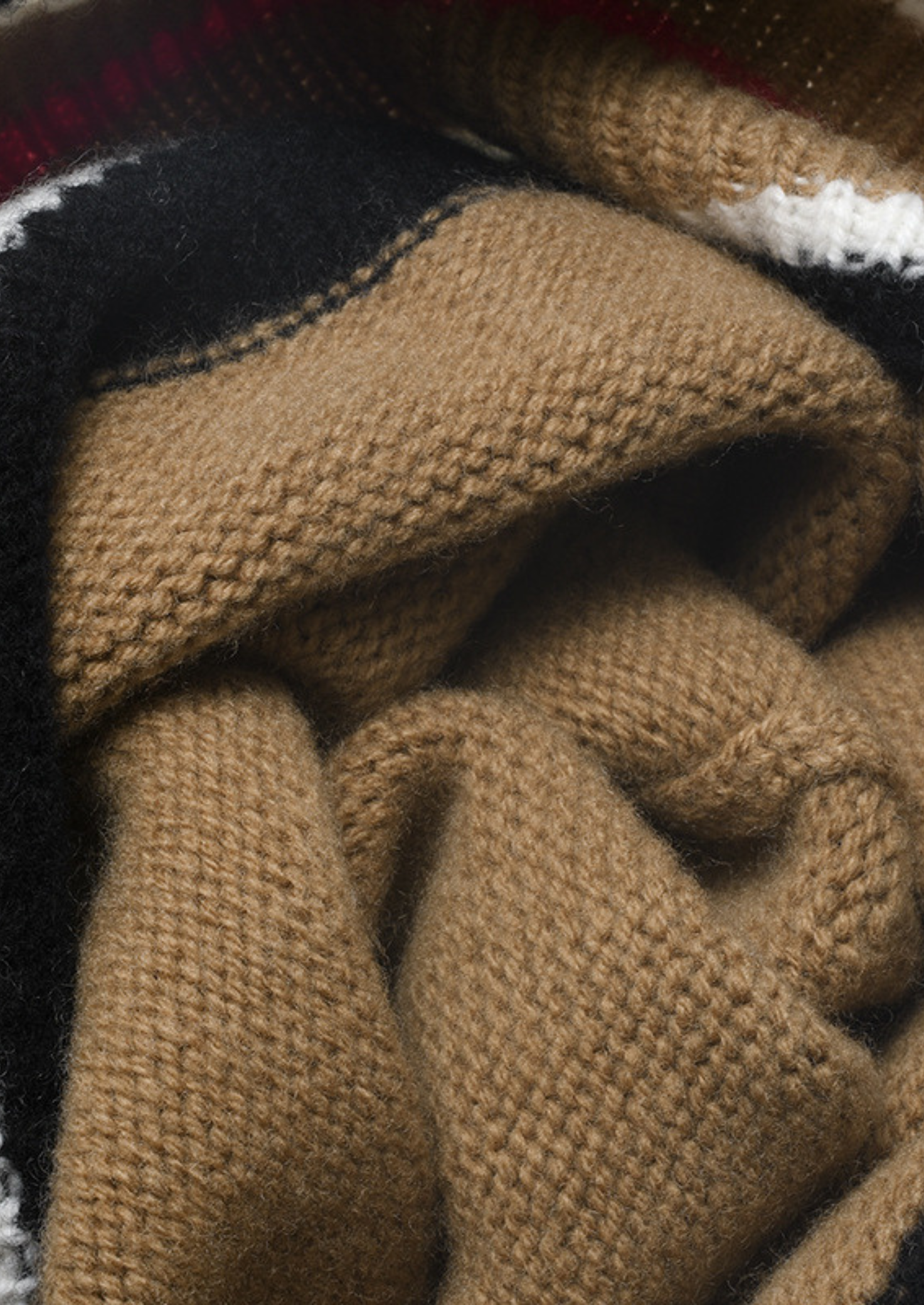 Caramel Merino Wool Wintertime Beanie | Castielli
