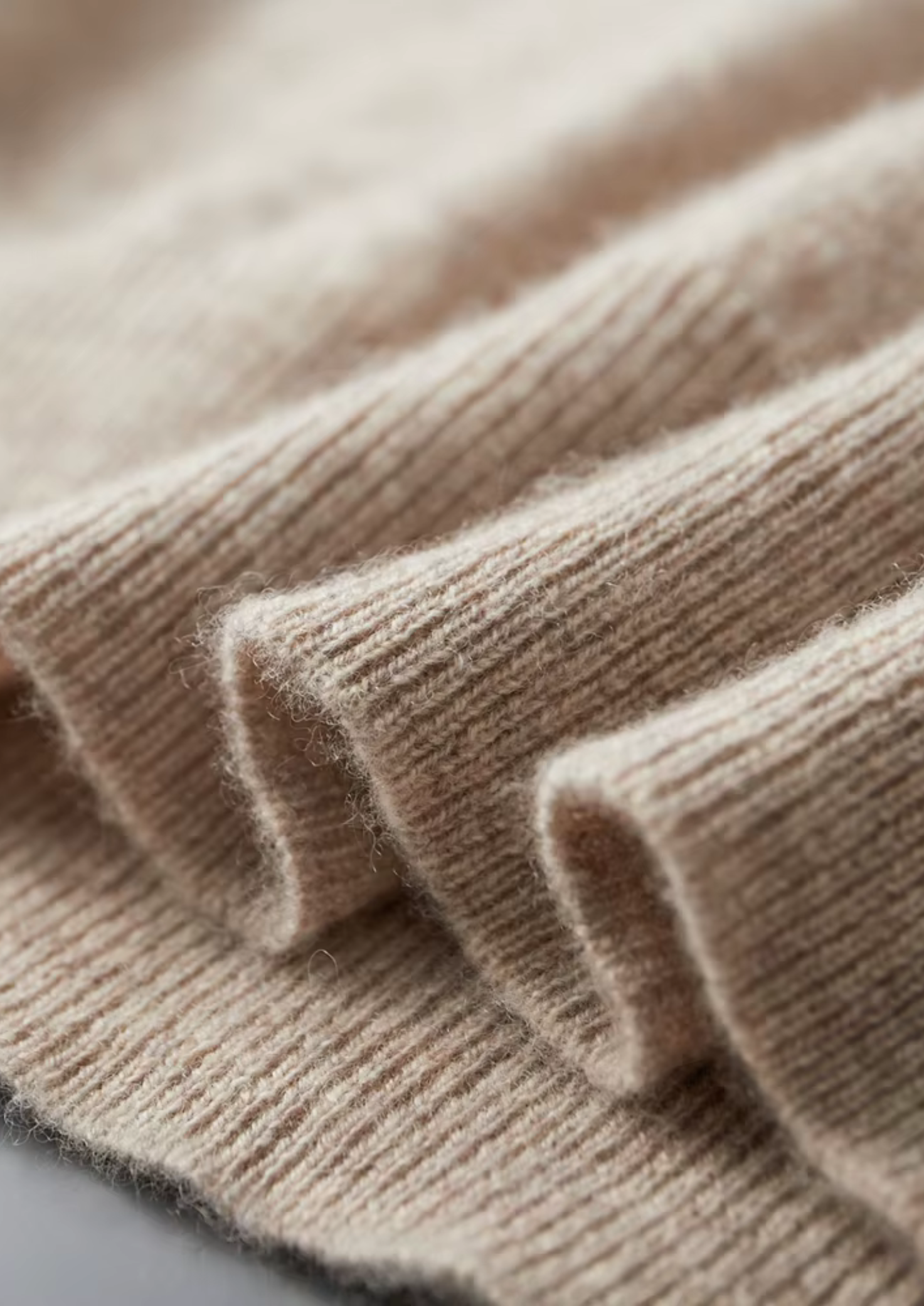 Premium Cashmere Two Tone Button Polo | Castielli