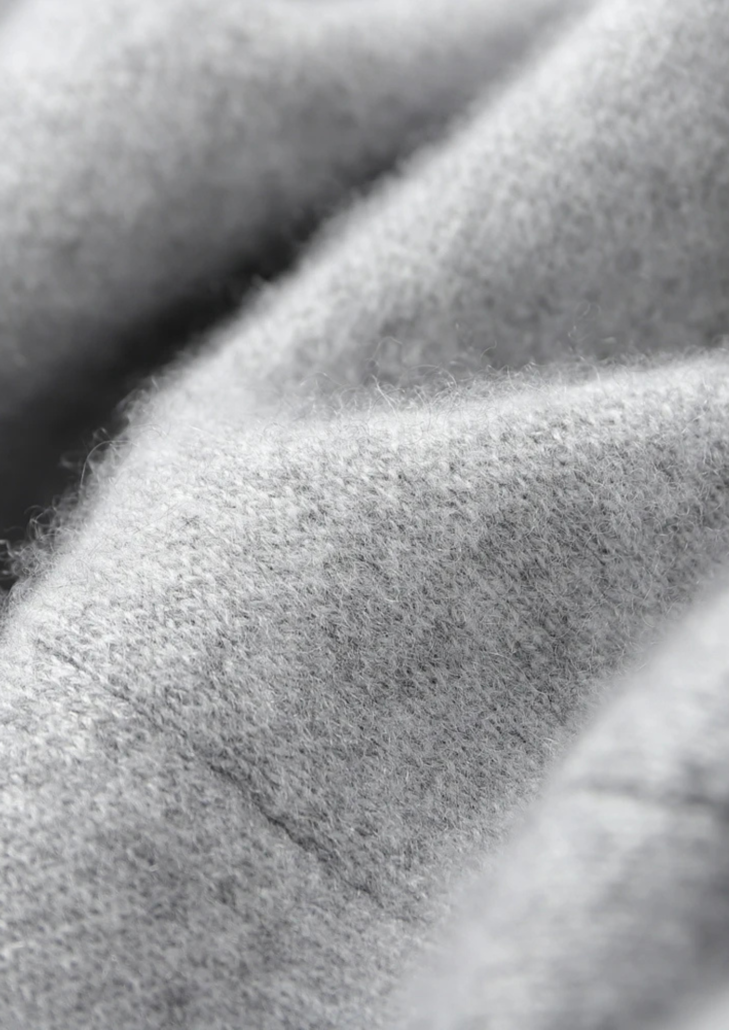 Premium Cashmere Light Gray Alain Leisure Set | Castielli