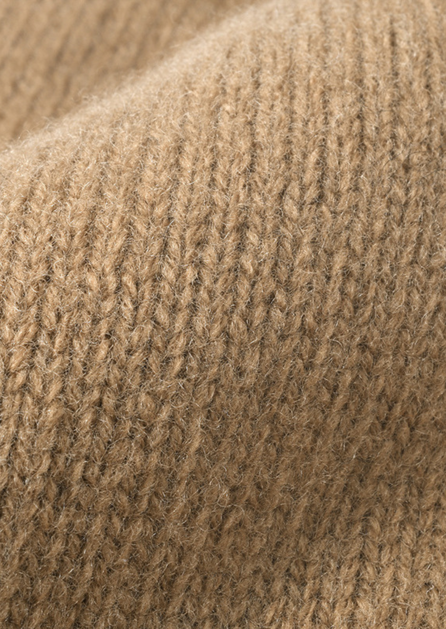 Caramel Merino Wool Wintertime Beanie | Castielli