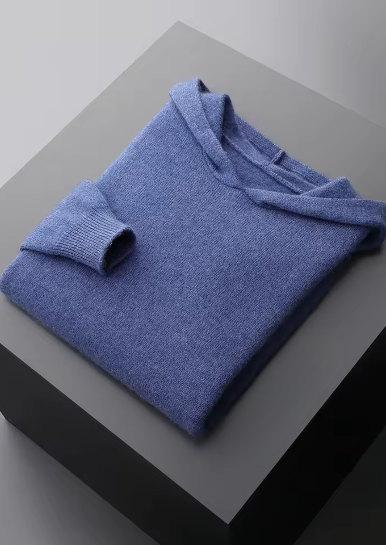 Premium Cashmere Essential Hoodie | Castielli