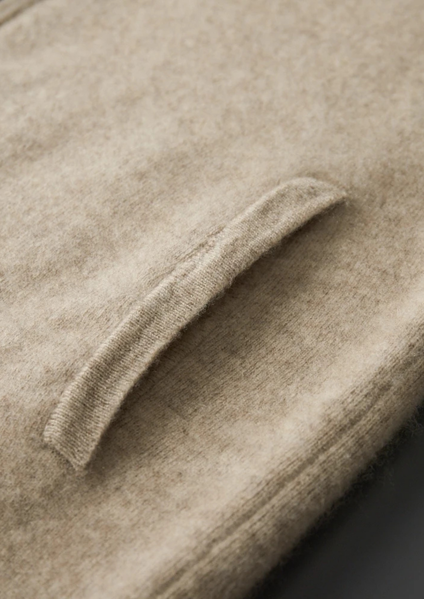 Premium Cashmere Zip Polo Cardigan | Castielli