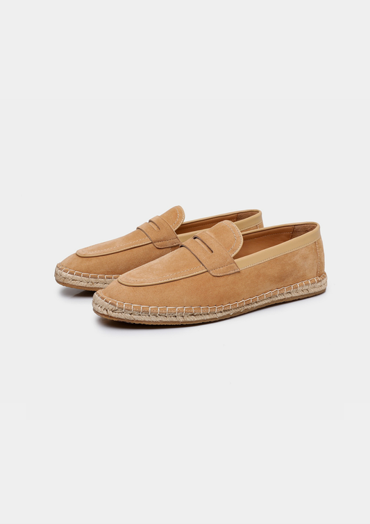 Penny Seaside Espadrilles - Beige | Castielli