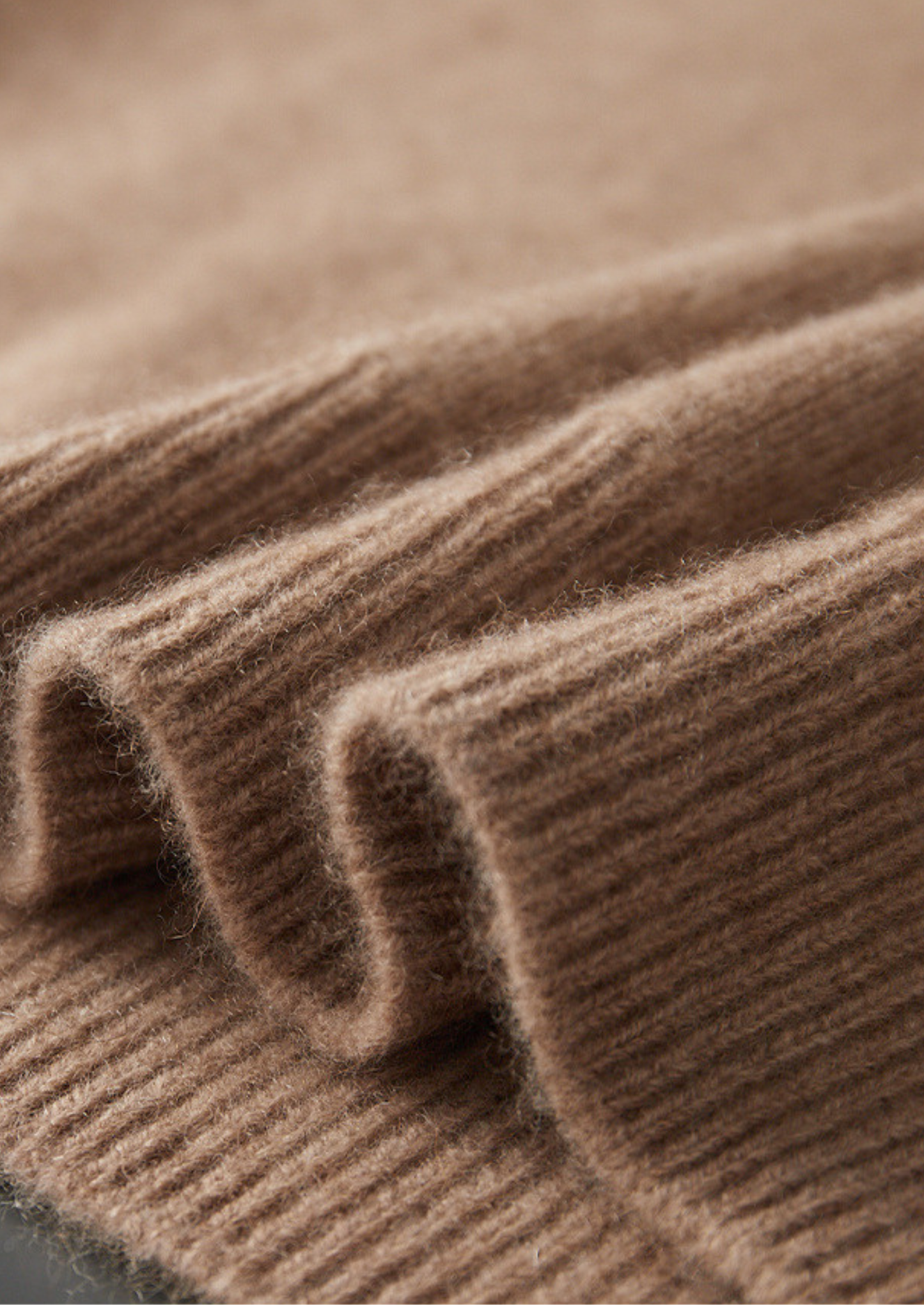 Pure Cashmere Beige Button Sweater | Castielli