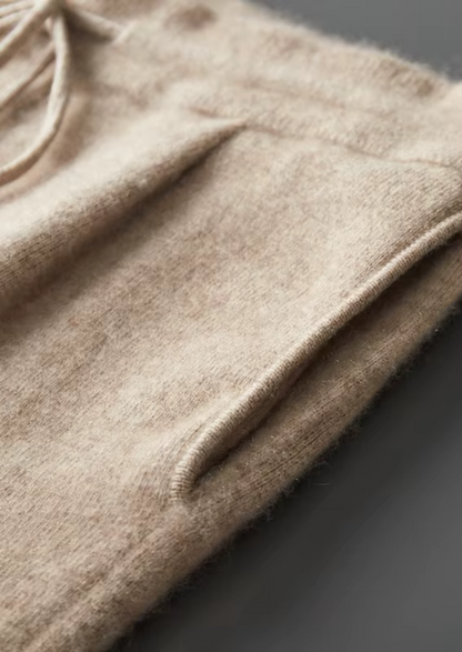 Premium Cashmere Pleated Trousers | Castielli