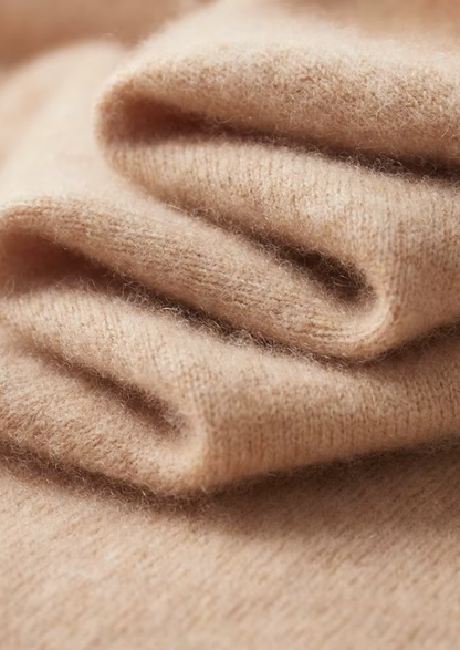 Premium Cashmere Two Tone Zipper Polo | Castielli