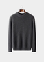 Pure Cashmere Dark Gray Heavyweight Crewneck