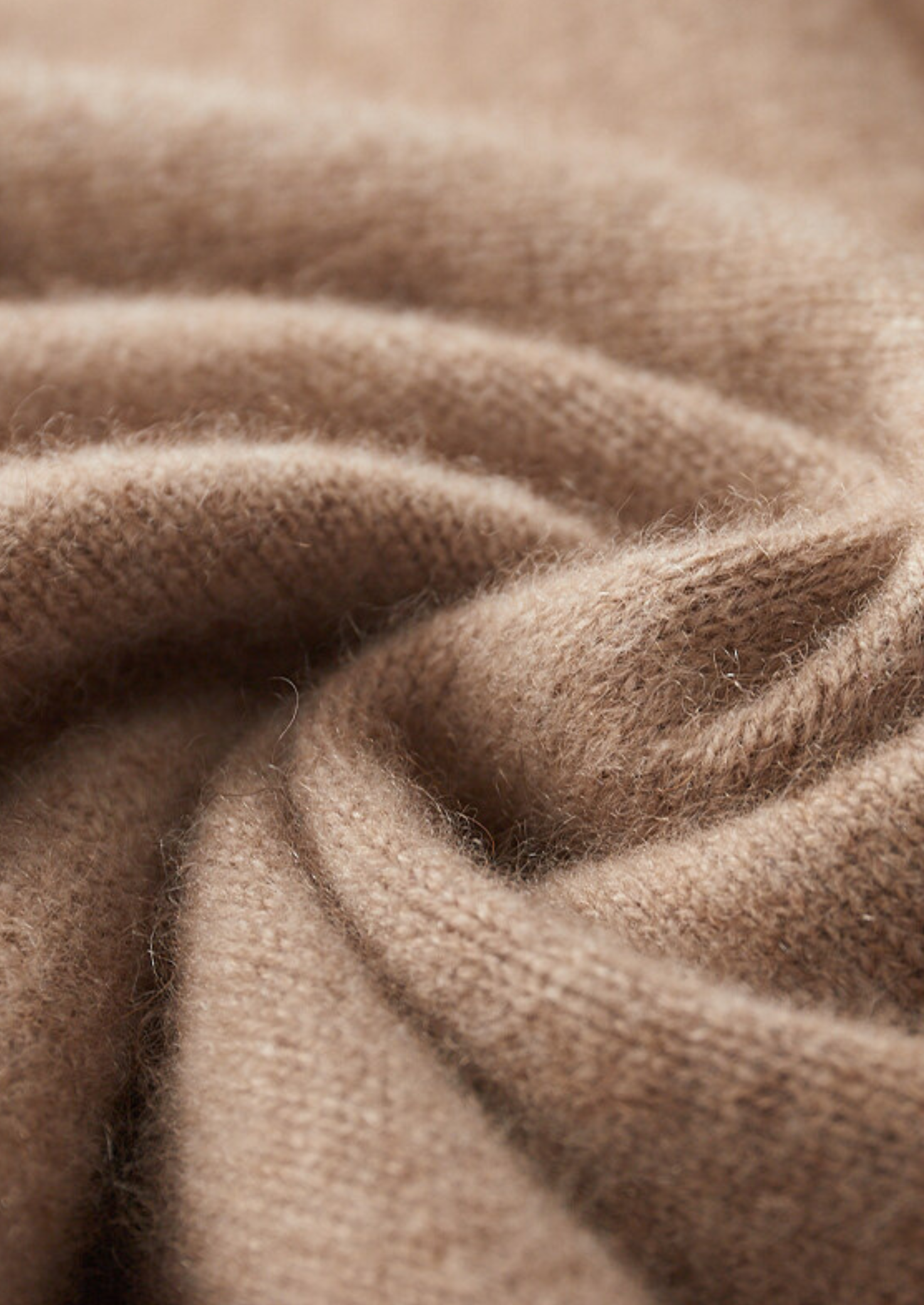 Pure Cashmere Beige Button Sweater | Castielli