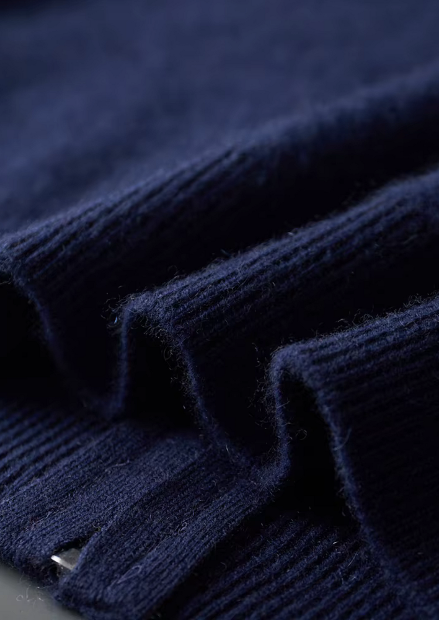 Pure Extra-Fine Merino Wool Navy Blue Damien Set | Castielli