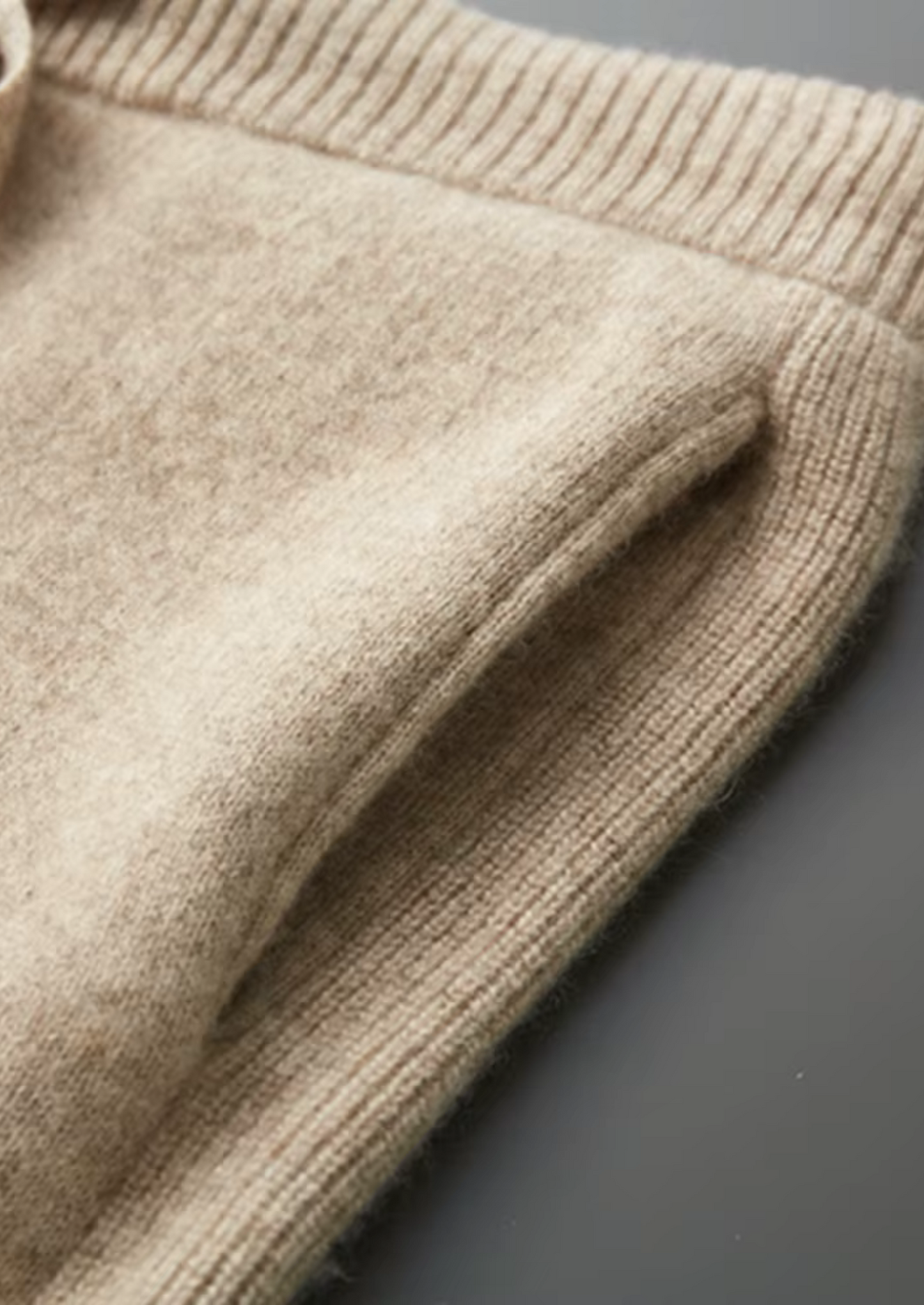 Premium Cashmere Sand Kilian Leisure Set | Castielli
