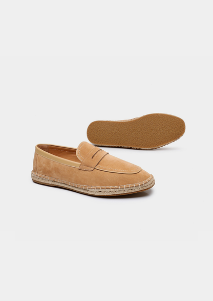 Penny Seaside Espadrilles - Beige | Castielli