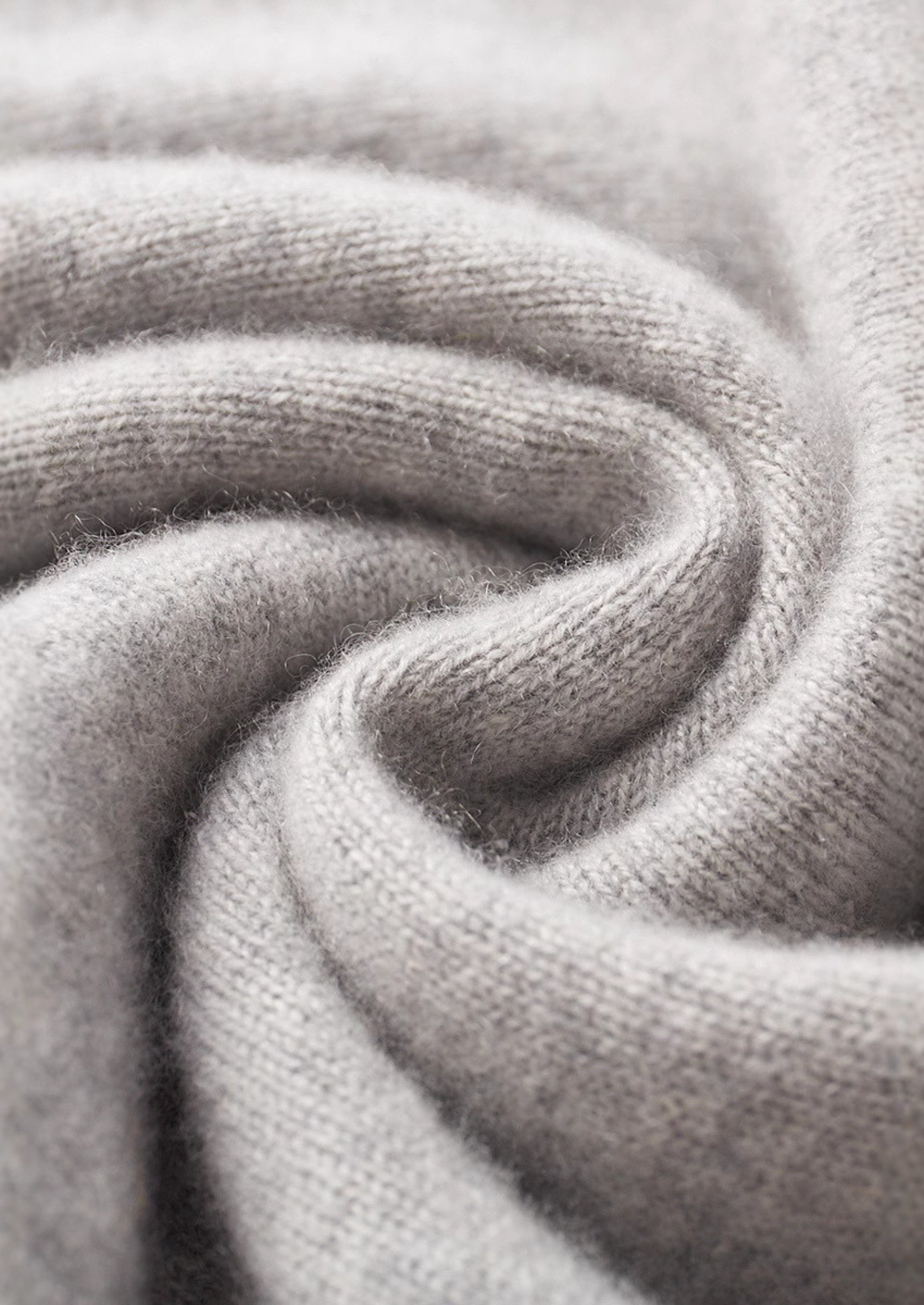 Pure Cashmere Mockneck Sweater | Castielli