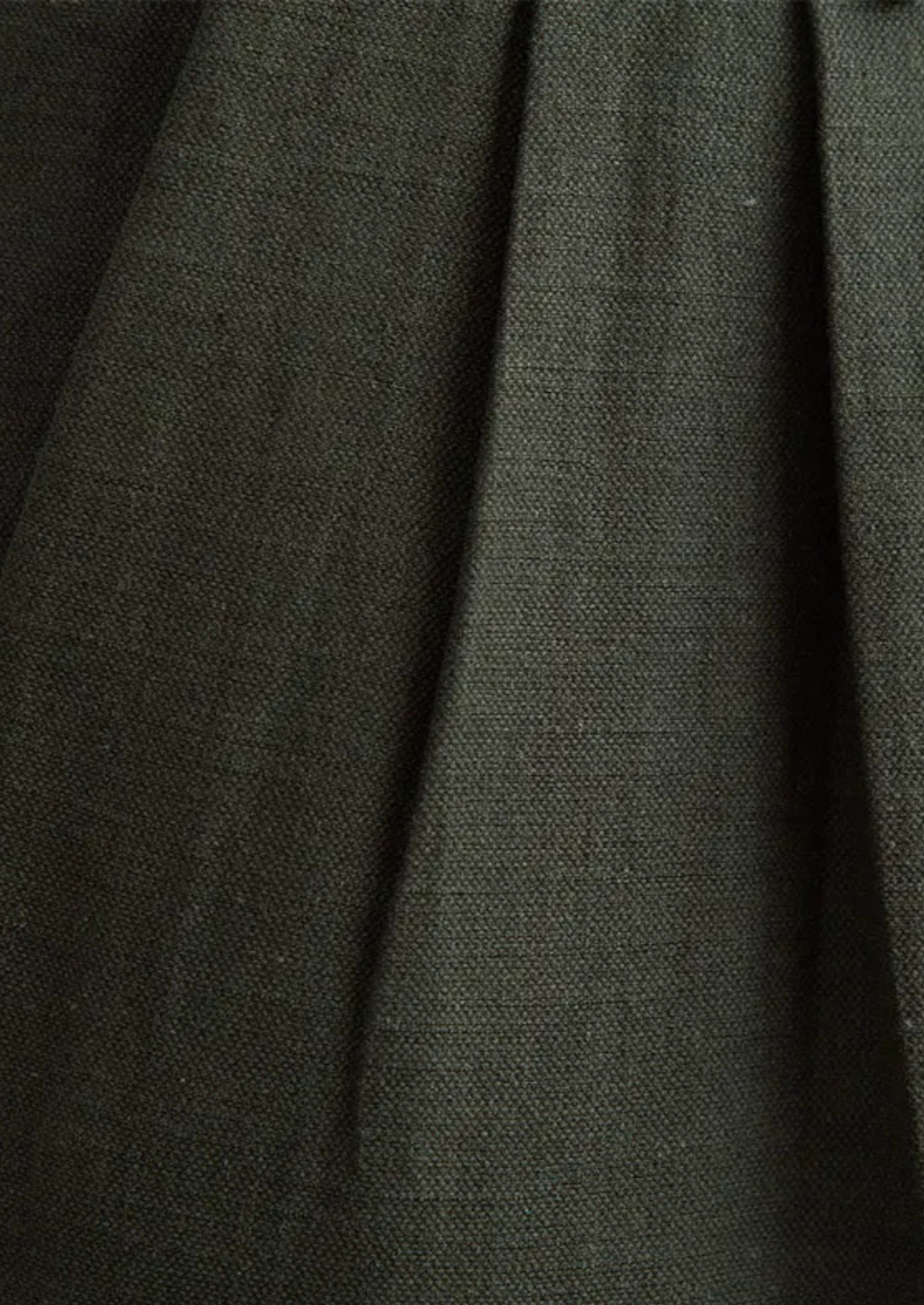 Cagliari Pleated Coastal Trousers - Olive | Castielli
