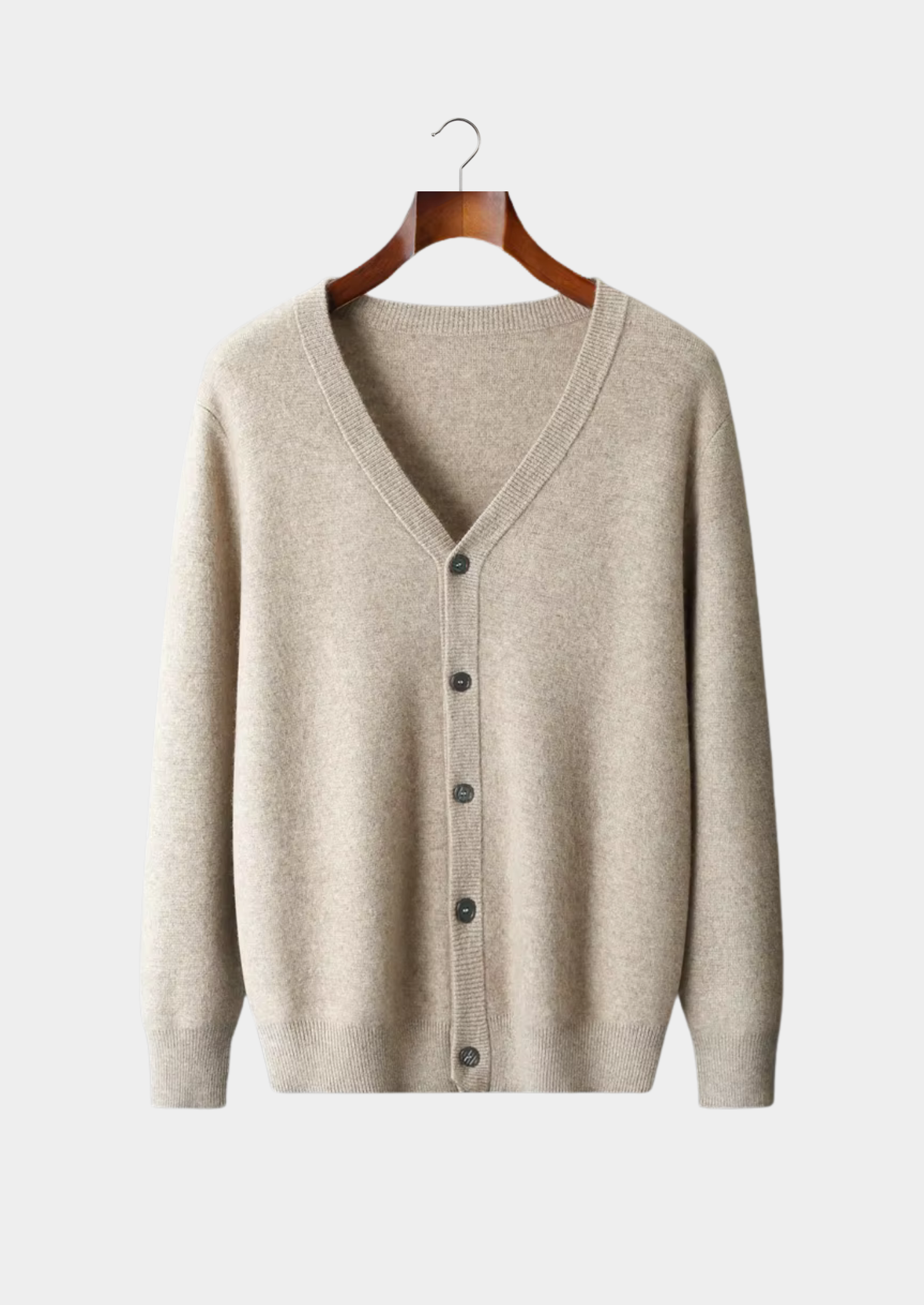 Pure Extra-Fine Merino Wool Essential Cardigan | Castielli