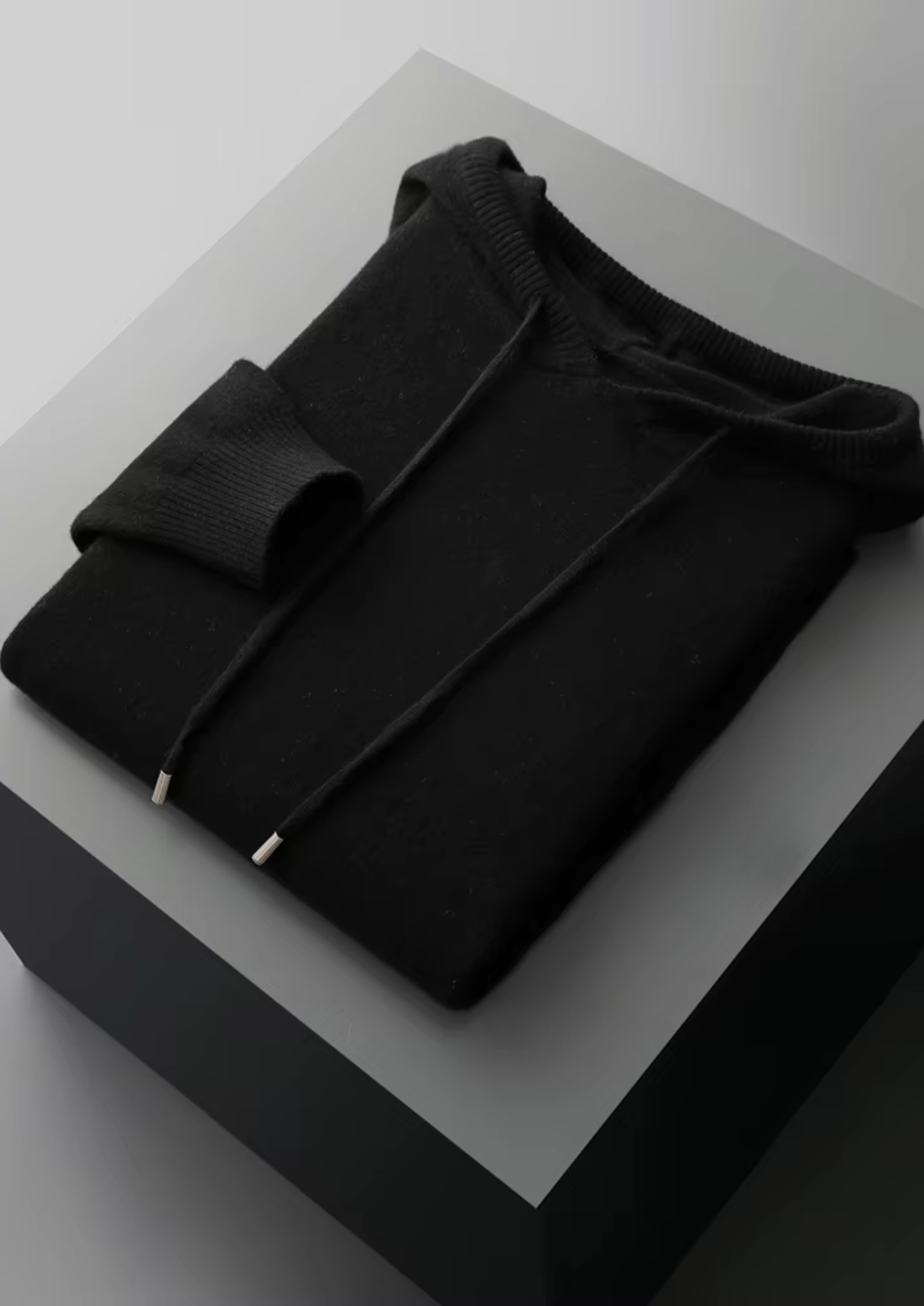 Pure Extra-Fine Merino Wool Black Savro Set | Castielli