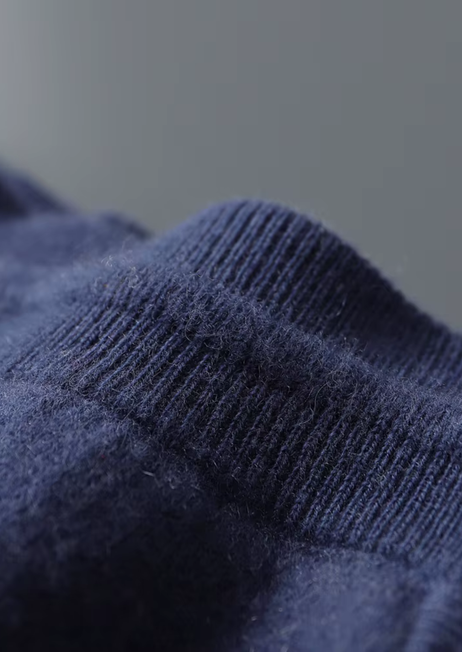 Premium Cashmere Navy Blue Milano Leisure Set | Castielli