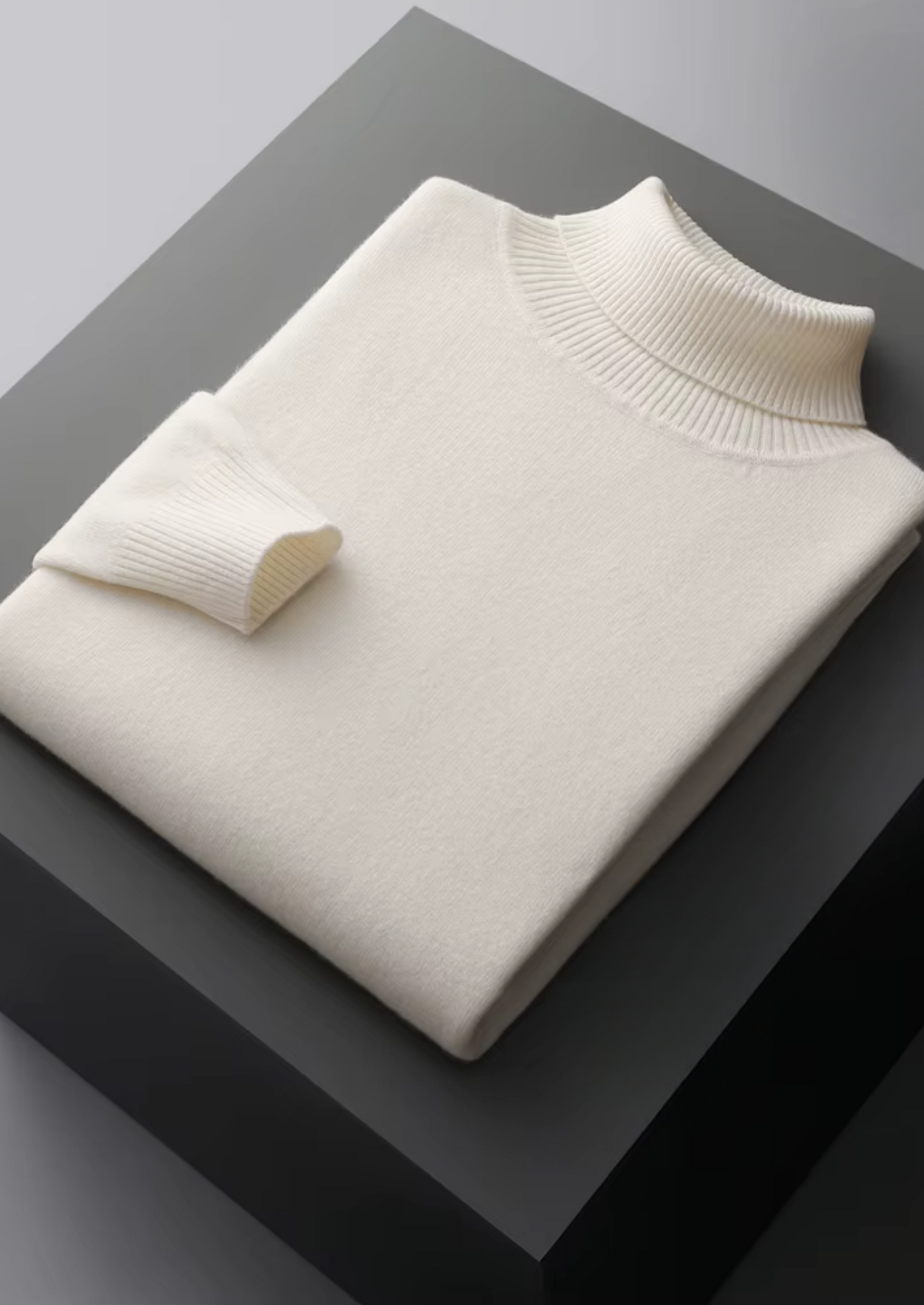 Pure Extra-Fine Merino Wool Classic Rollneck | Castielli
