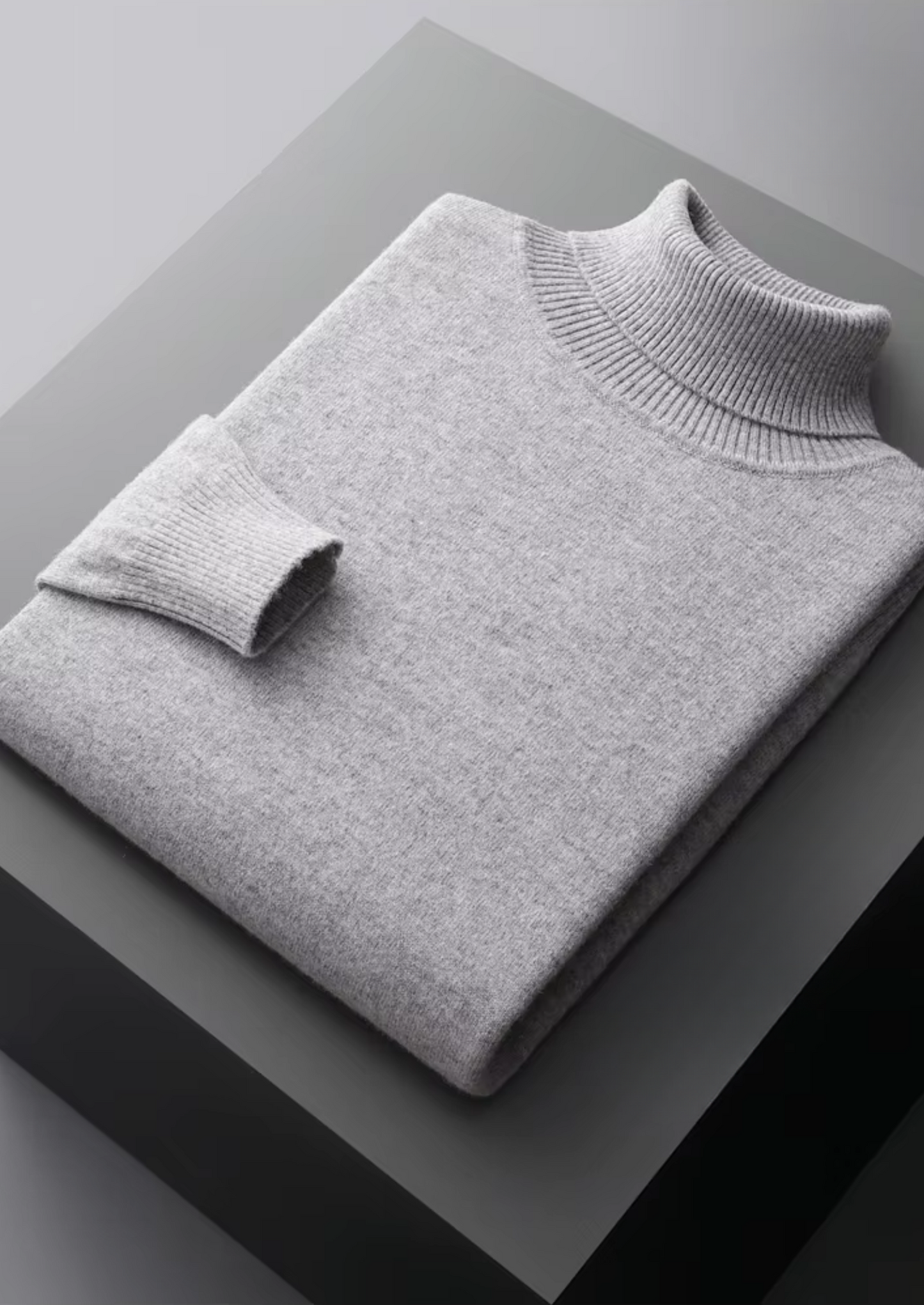 Pure Extra-Fine Merino Wool Classic Rollneck | Castielli