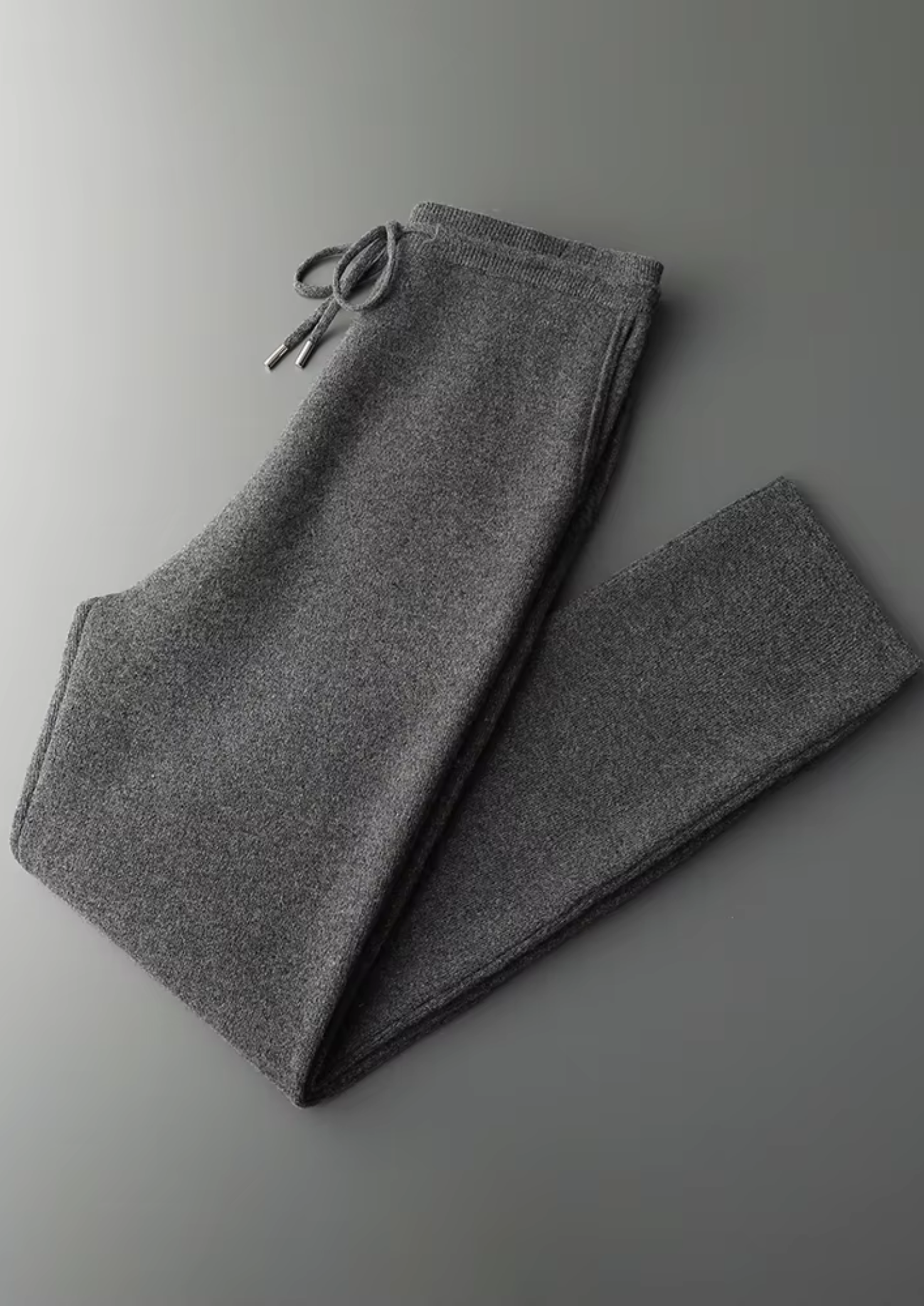 Pure Extra-Fine Merino Wool Dark Gray Arvo Set | Castielli