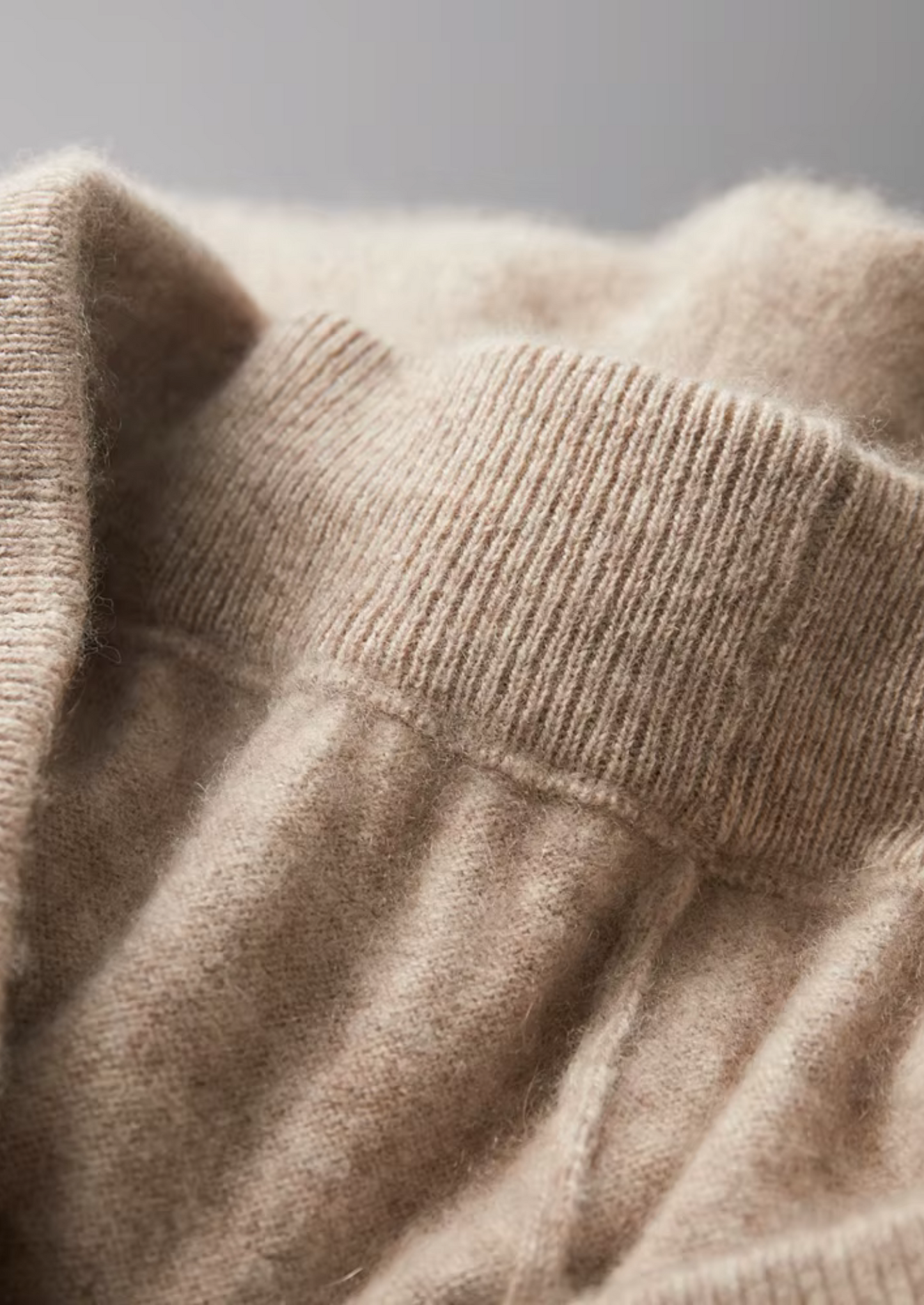 Premium Cashmere Sand Vienna Leisure Set | Castielli
